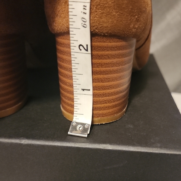 a new day Tan Suede Ankle Boots - Picture 6 of 8